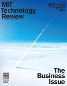 MIT Technology Review cover